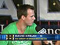 David Krejci Shows Scar Reflects on Playoff  | BahVideo.com