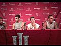 IU Men s Basketball Returners Talk to the  | BahVideo.com