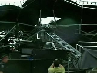 Caught on Tape Stage Collapses at Concert | BahVideo.com
