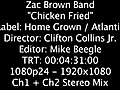 Zac Brown Band - Chicken Fried | BahVideo.com