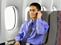 Airplane Passenger Using Cell Phone | BahVideo.com