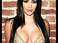 Kim Kardashian goes wild Poses With Cleavage  | BahVideo.com