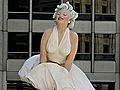 Raw Video Sculpture of Marilyn Monroe Unveiled | BahVideo.com