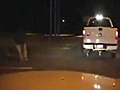 Suspect Shot Holding An Ice Scraper | BahVideo.com