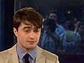 CelebTV com - Daniel Radcliffe Talks End Of  | BahVideo.com