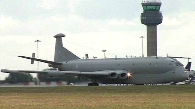 Nimrod R1 retires at East Midlands Airport s  | BahVideo.com