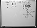 Basisvideo Schnittpunkt lineare Funktionen | BahVideo.com