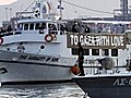 Griechische K stenwache stoppt Gaza-Hilfsschiff | BahVideo.com