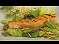 Get Cooking Grilled Salmon Oriental Salad | BahVideo.com