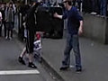 Vancouver Arsonist Gets One Punched | BahVideo.com