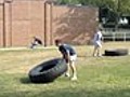 Playing with Sledgehammers and Tires | BahVideo.com