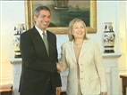 Sec Clinton voices support for Greek plan | BahVideo.com