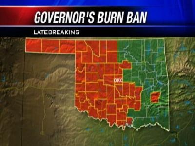 Gov Fallin Issues Burn Ban For 45 Counties | BahVideo.com